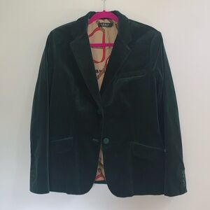 Ralph Lauren Green Corduroy Blazer